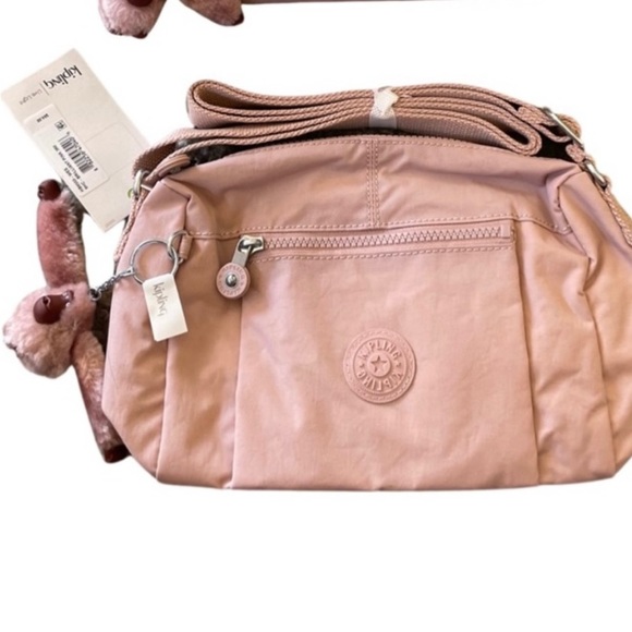 Kipling Handbags - Kipling Wes Brilliant Pink Crossbody